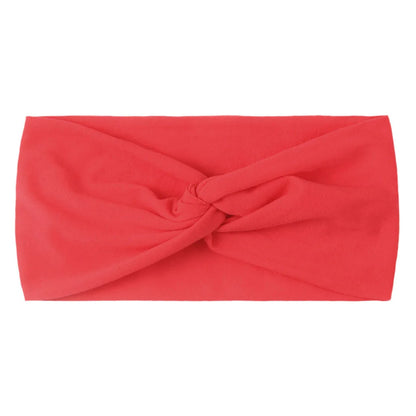 1 PCS Spring Summer Candy Color Baby Headband Girls Twisted Knotted Soft Elastic Baby Girl Headbands Hair Accessories - ZOOMNSTORE