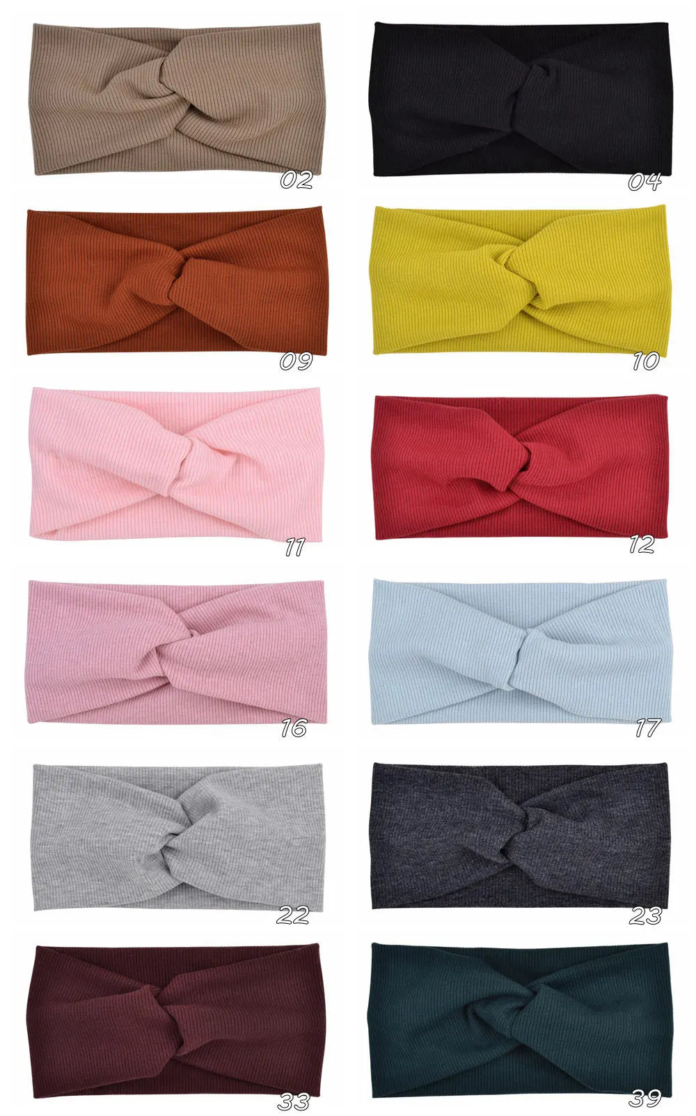 Twisted Knotted Headband - Soft Yoga Hair Accessory for Women and Kids - ZOOMNSTORE