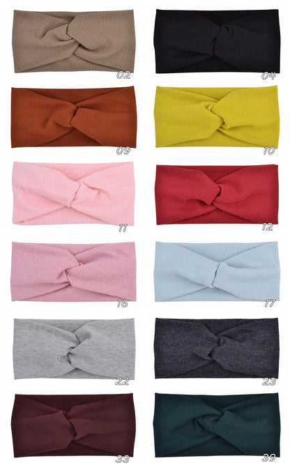 Twisted Knotted Headband - Soft Yoga Hair Accessory for Women and Kids - ZOOMNSTORE
