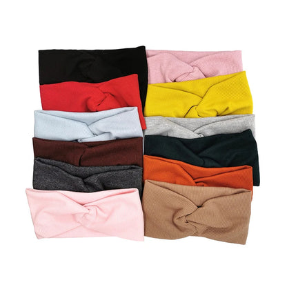 Twisted Knotted Headband - Soft Yoga Hair Accessory for Women and Kids - ZOOMNSTORE