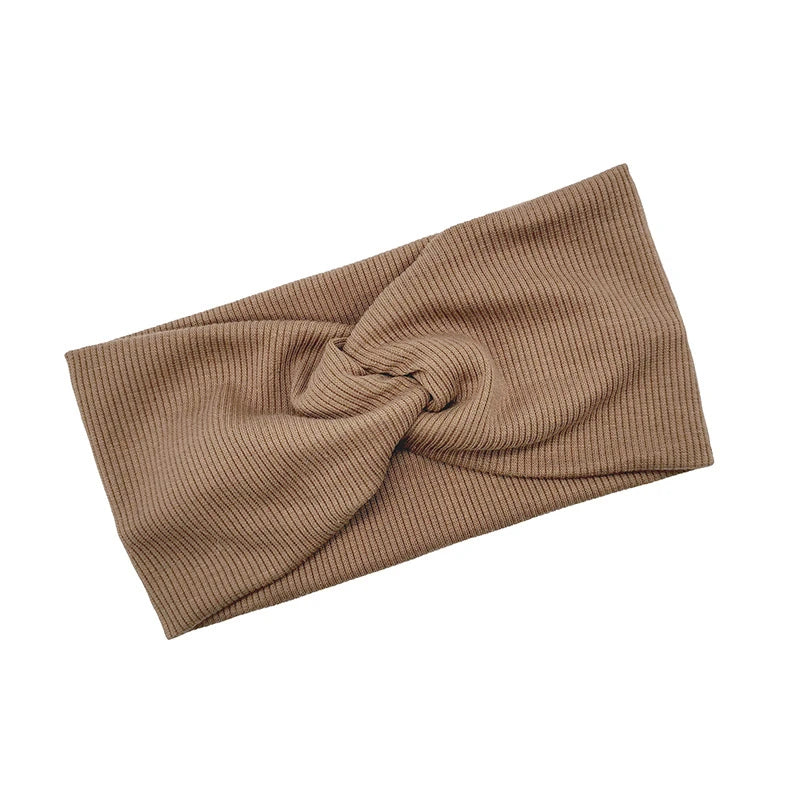 Twisted Knotted Headband - Soft Yoga Hair Accessory for Women and Kids - ZOOMNSTORE
