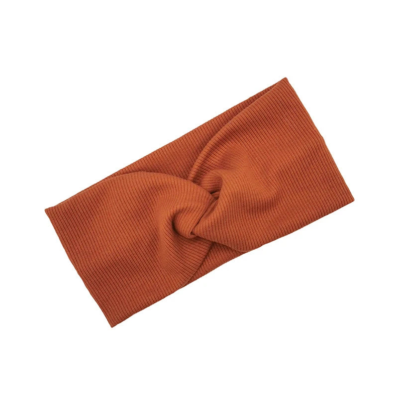 Twisted Knotted Headband - Soft Yoga Hair Accessory for Women and Kids - ZOOMNSTORE