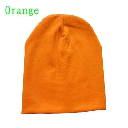 6M-3Y Baby Street Dance Hip Hop Hat Cotton Spring Autumn Toddler Cap Scarf for Boys Girls Winter Warm Solid Color Children - ZOOMNSTORE