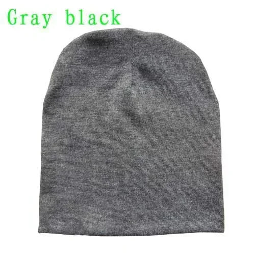 6M-3Y Baby Street Dance Hip Hop Hat Cotton Spring Autumn Toddler Cap Scarf for Boys Girls Winter Warm Solid Color Children - ZOOMNSTORE
