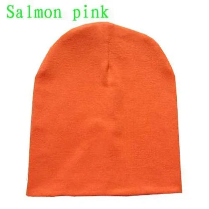6M-3Y Baby Street Dance Hip Hop Hat Cotton Spring Autumn Toddler Cap Scarf for Boys Girls Winter Warm Solid Color Children - ZOOMNSTORE