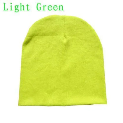 6M-3Y Baby Street Dance Hip Hop Hat Cotton Spring Autumn Toddler Cap Scarf for Boys Girls Winter Warm Solid Color Children - ZOOMNSTORE