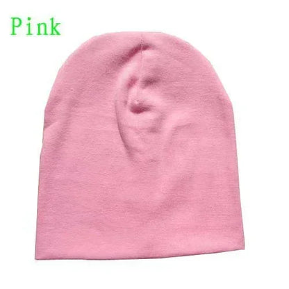 6M-3Y Baby Street Dance Hip Hop Hat Cotton Spring Autumn Toddler Cap Scarf for Boys Girls Winter Warm Solid Color Children - ZOOMNSTORE