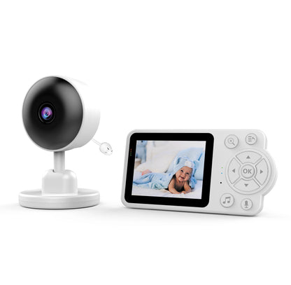 Damini 720p HD baby monitor IR night vision breastfeeding reminder temperature detection lullaby 2.4G wireless connection - ZOOMNSTORE