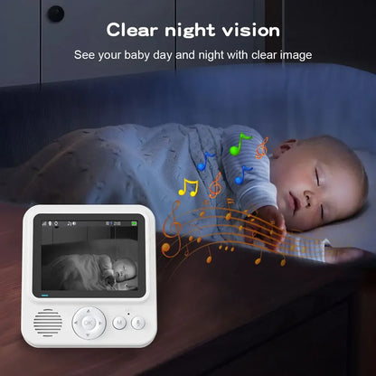 Cdycam ABM900 2.8 Inch Baby Monitor Surveillance Video Baby Camera Security Protection Two Way Audio Night Vision Cam Babysitte - ZOOMNSTORE