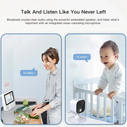 Cdycam ABM900 2.8 Inch Baby Monitor Surveillance Video Baby Camera Security Protection Two Way Audio Night Vision Cam Babysitte - ZOOMNSTORE