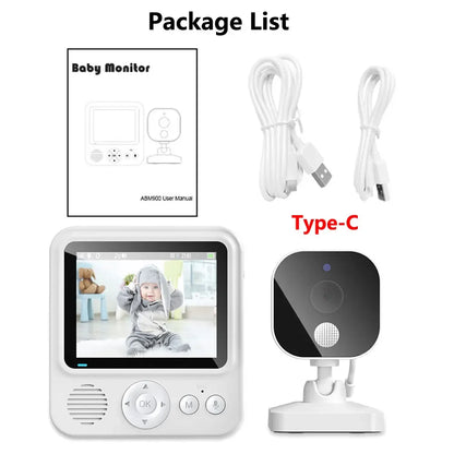 Cdycam ABM900 2.8 Inch Baby Monitor Surveillance Video Baby Camera Security Protection Two Way Audio Night Vision Cam Babysitte - ZOOMNSTORE
