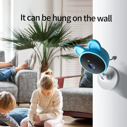 Baby Care Infrared Night Vision Breastfeeding Reminder Temperature Detection Lullaby Wireless Connection Video Surveillance - ZOOMNSTORE