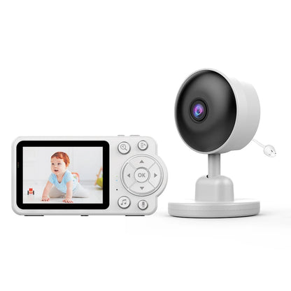 Baby Care Infrared Night Vision Breastfeeding Reminder Temperature Detection Lullaby Wireless Connection Video Surveillance - ZOOMNSTORE