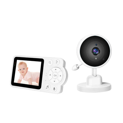Baby Care Infrared Night Vision Breastfeeding Reminder Temperature Detection Lullaby Wireless Connection Video Surveillance - ZOOMNSTORE