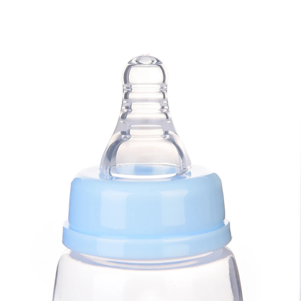 60ML Baby Newborn Mini Portable Feeding Nursing Bottle BPA Free Safe Infant Nursing Nipple Care Feeder Fruit Juice Milk Bottles - ZOOMNSTORE