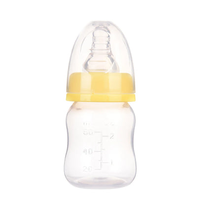 60ML Baby Newborn Mini Portable Feeding Nursing Bottle BPA Free Safe Infant Nursing Nipple Care Feeder Fruit Juice Milk Bottles - ZOOMNSTORE