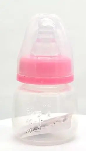 60ML Baby Newborn Mini Portable Feeding Nursing Bottle BPA Free Safe Infant Nursing Nipple Care Feeder Fruit Juice Milk Bottles - ZOOMNSTORE
