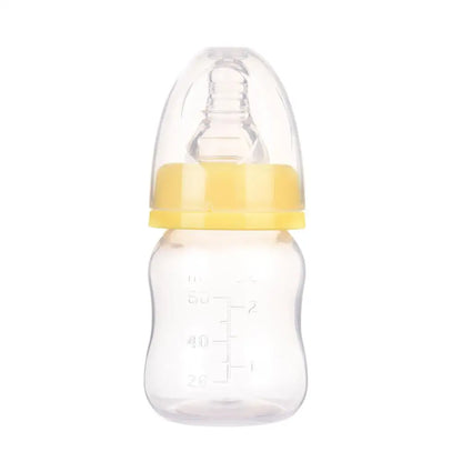 60ML Baby Newborn Mini Portable Feeding Nursing Bottle BPA Free Safe Infant Nursing Nipple Care Feeder Fruit Juice Milk Bottles - ZOOMNSTORE