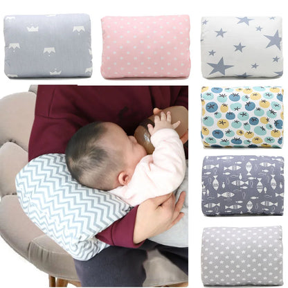 Adjustable Baby Cotton Nursing Arm Pillow Breastfeeding Washable Baby Infant Nursing Breastfeeding Pillow Cushion Arm Pad - ZOOMNSTORE