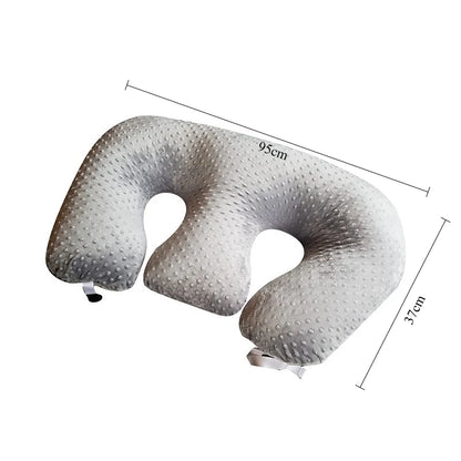 Baby Pillow Multi Functional Nursing Pillow Baby Pillow Anti Overflow and Anti Spitting Pillow Cushion for Newborns Feeding Bed - ZOOMNSTORE