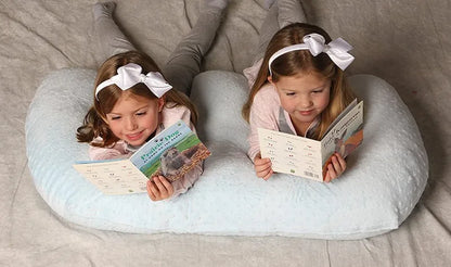 Baby Pillow Multi Functional Nursing Pillow Baby Pillow Anti Overflow and Anti Spitting Pillow Cushion for Newborns Feeding Bed - ZOOMNSTORE