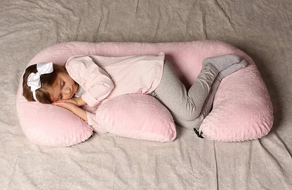 Baby Pillow Multi Functional Nursing Pillow Baby Pillow Anti Overflow and Anti Spitting Pillow Cushion for Newborns Feeding Bed - ZOOMNSTORE