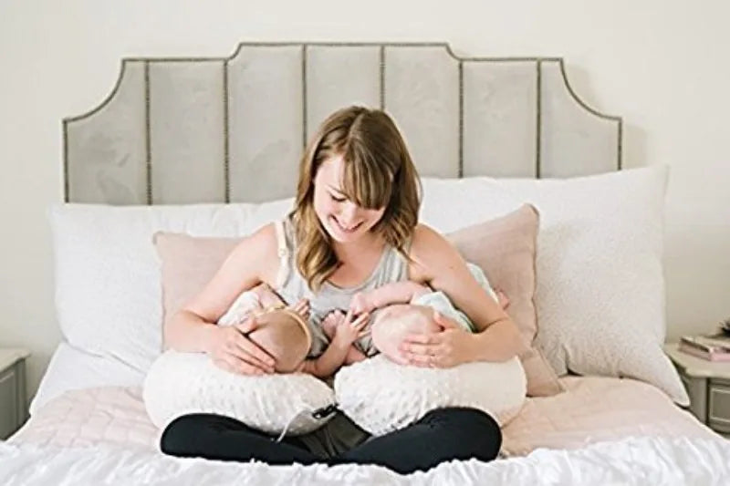 Baby Pillow Multi Functional Nursing Pillow Baby Pillow Anti Overflow and Anti Spitting Pillow Cushion for Newborns Feeding Bed - ZOOMNSTORE