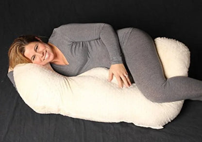 Baby Pillow Multi Functional Nursing Pillow Baby Pillow Anti Overflow and Anti Spitting Pillow Cushion for Newborns Feeding Bed - ZOOMNSTORE