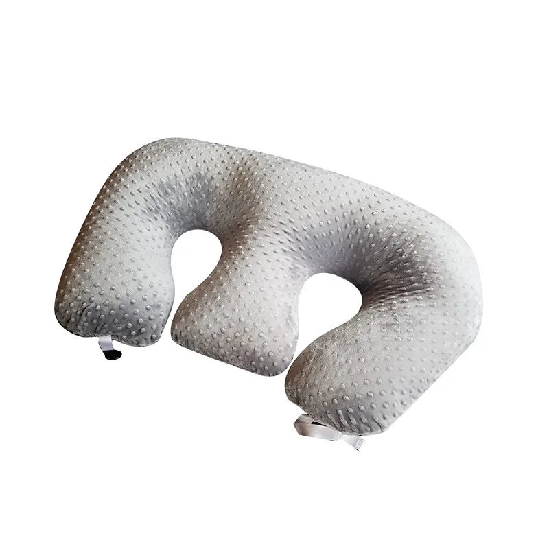 Baby Pillow Multi Functional Nursing Pillow Baby Pillow Anti Overflow and Anti Spitting Pillow Cushion for Newborns Feeding Bed - ZOOMNSTORE