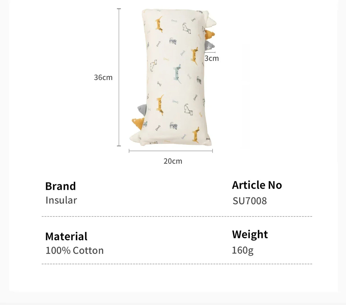 INSULAR Baby Arm Pillow Infant Feeding Pad Kid Soft Nursing Head Cushion Thickened Nursing Pillow Pure Cotton Comfortable - ZOOMNSTORE