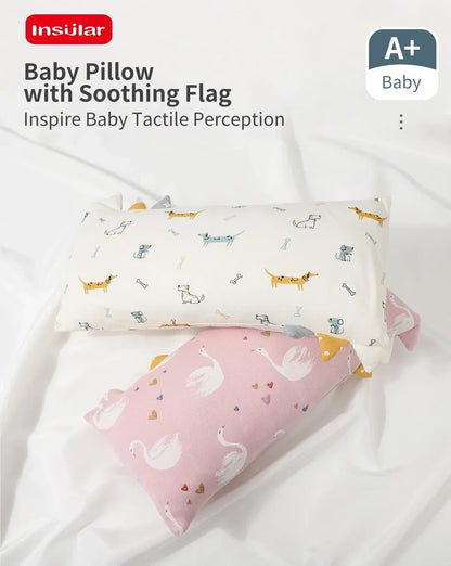 INSULAR Baby Arm Pillow Infant Feeding Pad Kid Soft Nursing Head Cushion Thickened Nursing Pillow Pure Cotton Comfortable - ZOOMNSTORE