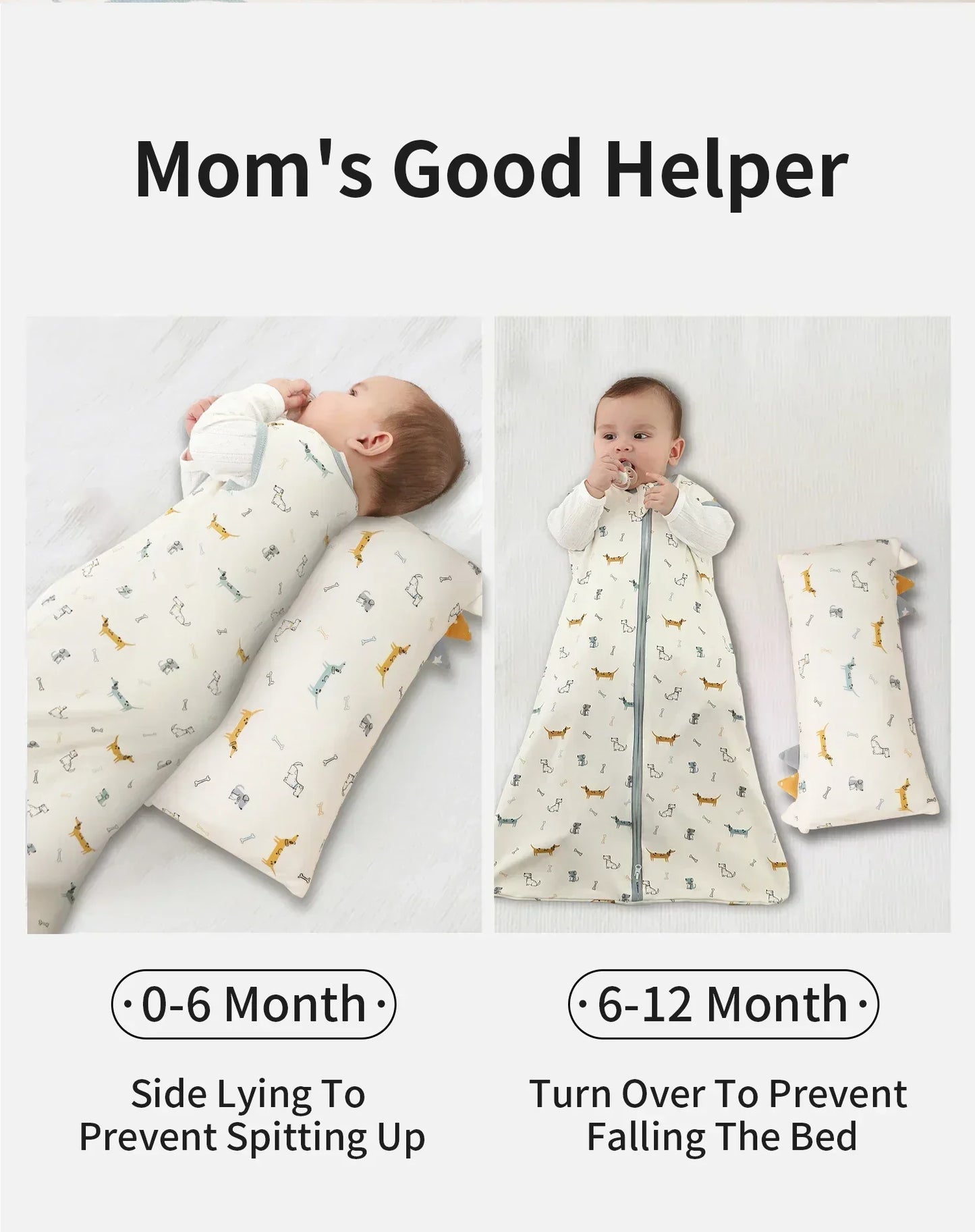 INSULAR Baby Arm Pillow Infant Feeding Pad Kid Soft Nursing Head Cushion Thickened Nursing Pillow Pure Cotton Comfortable - ZOOMNSTORE
