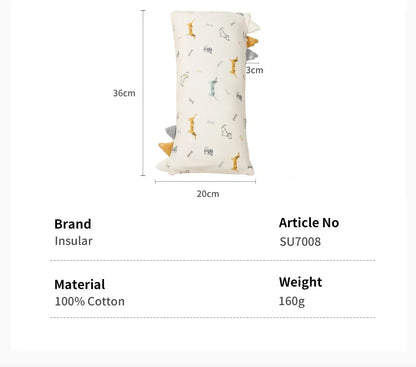 INSULAR Baby Arm Pillow Infant Feeding Pad Kid Soft Nursing Head Cushion Thickened Nursing Pillow Pure Cotton Comfortable - ZOOMNSTORE