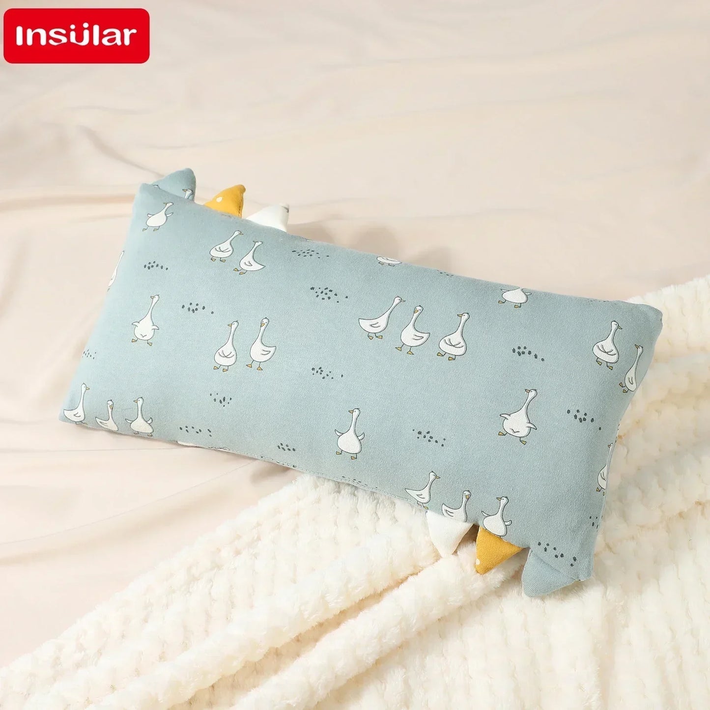 INSULAR Baby Arm Pillow Infant Feeding Pad Kid Soft Nursing Head Cushion Thickened Nursing Pillow Pure Cotton Comfortable - ZOOMNSTORE