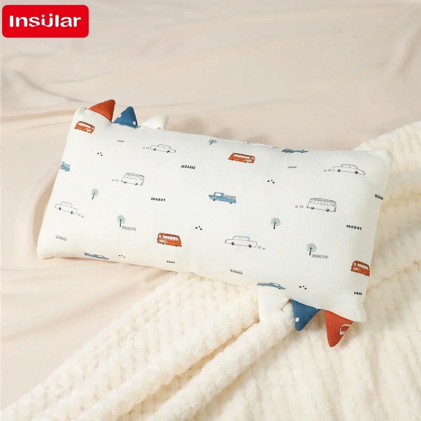INSULAR Baby Arm Pillow Infant Feeding Pad Kid Soft Nursing Head Cushion Thickened Nursing Pillow Pure Cotton Comfortable - ZOOMNSTORE