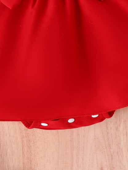 Baby One-Piece Dress – Summer Infant Apparel With Strawberry Dress Pattern - ZOOMNSTORE