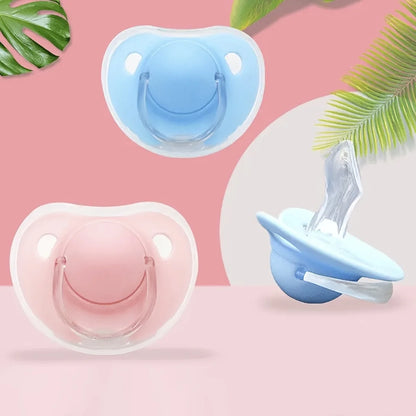 Baby Pacifier Soother - Silicone Infant Pacifier with Cover for Night & Daily Use - ZOOMNSTORE