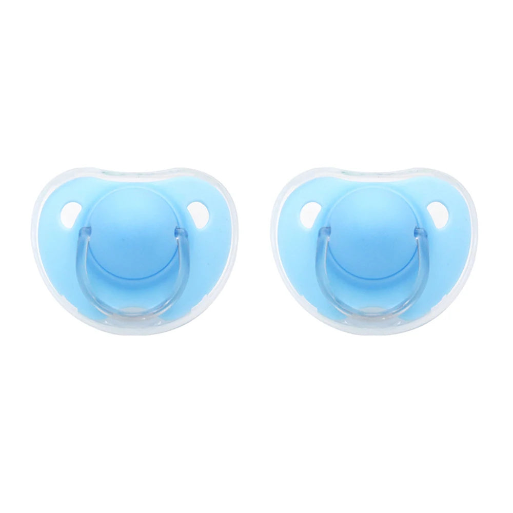 Baby Pacifier Soother - Silicone Infant Pacifier with Cover for Night & Daily Use - ZOOMNSTORE