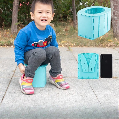 Baby Potty - Portable Folding Potty Seat for Children | Car-Mounted Child Toilet Training - ZOOMNSTORE