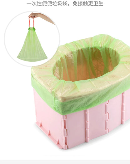 Baby Potty - Portable Folding Potty Seat for Children | Car-Mounted Child Toilet Training - ZOOMNSTORE