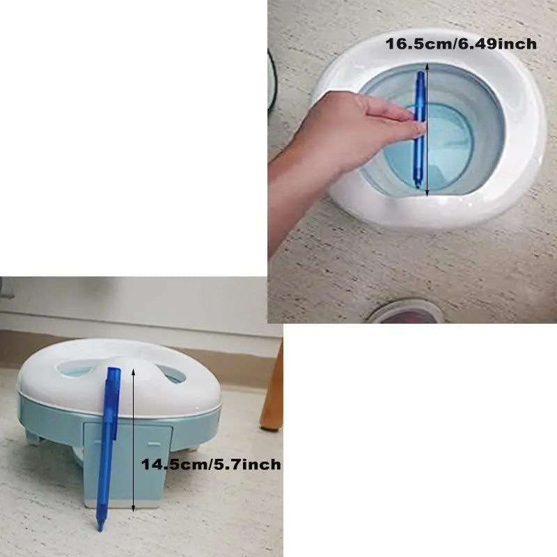 Baby Potty Seat Foldable Travel Potty - Portable Toddler Toilet Trainer With Bag - ZOOMNSTORE
