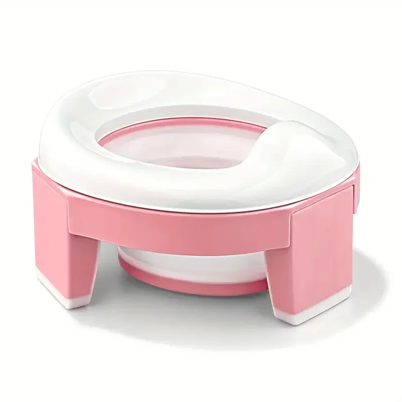 Baby Potty Seat Foldable Travel Potty - Portable Toddler Toilet Trainer With Bag - ZOOMNSTORE