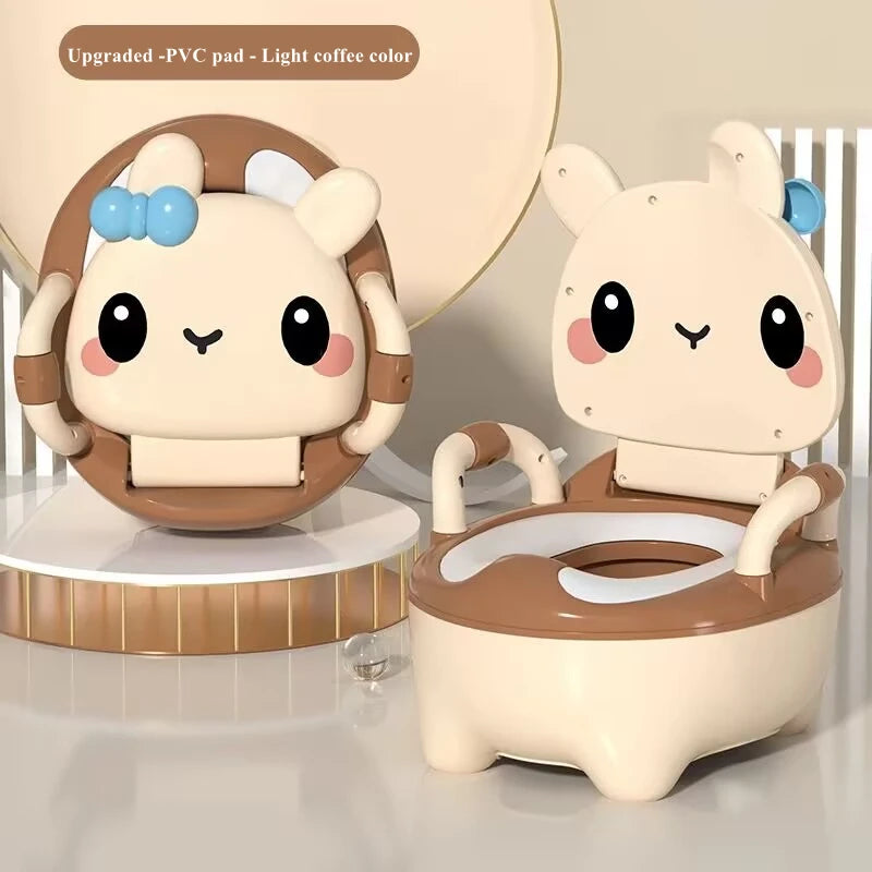 Baby Potty Seat - Portable Rabbit Toddler Toilet Trainer Stool for Kids - ZOOMNSTORE