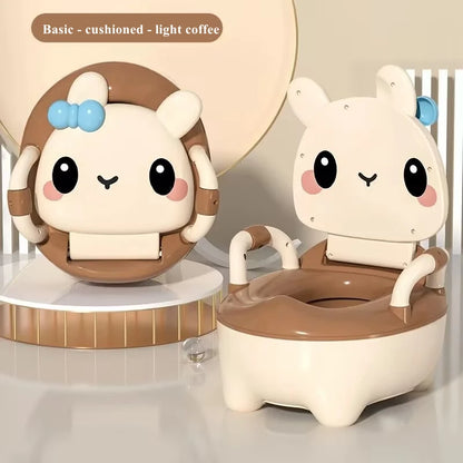 Baby Potty Seat - Portable Rabbit Toddler Toilet Trainer Stool for Kids - ZOOMNSTORE