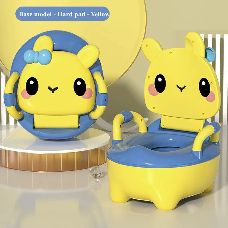Baby Potty Seat - Portable Rabbit Toddler Toilet Trainer Stool for Kids - ZOOMNSTORE