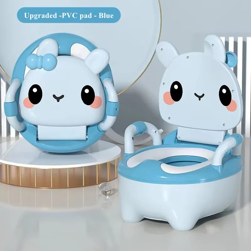 Baby Potty Seat - Portable Rabbit Toddler Toilet Trainer Stool for Kids - ZOOMNSTORE
