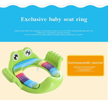 Baby Potty Trainer Adjustable Toddler Training Stool - Comfortable Cartoon Seat Ladder - ZOOMNSTORE