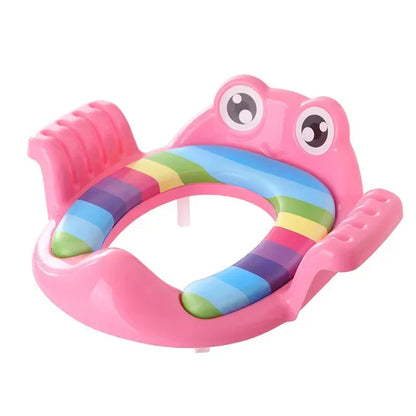 Baby Potty Trainer Adjustable Toddler Training Stool - Comfortable Cartoon Seat Ladder - ZOOMNSTORE