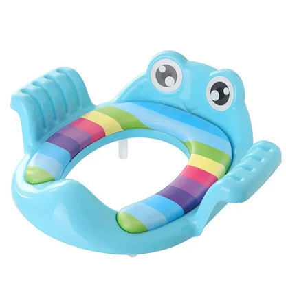 Baby Potty Trainer Adjustable Toddler Training Stool - Comfortable Cartoon Seat Ladder - ZOOMNSTORE