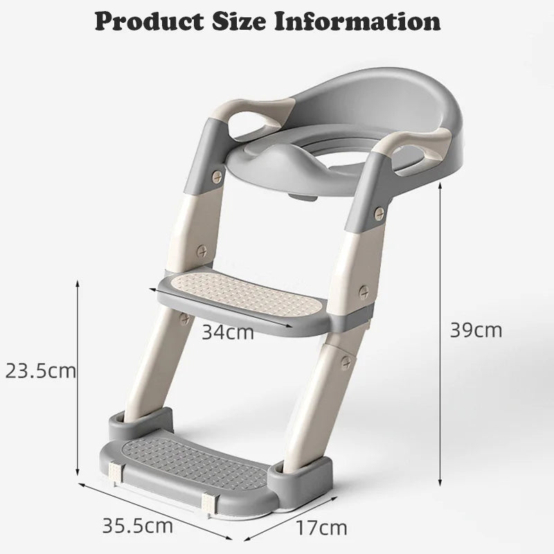 Baby Potty Training Seat - Portable Child Urinal & Kids Toilet Step Stool - ZOOMNSTORE